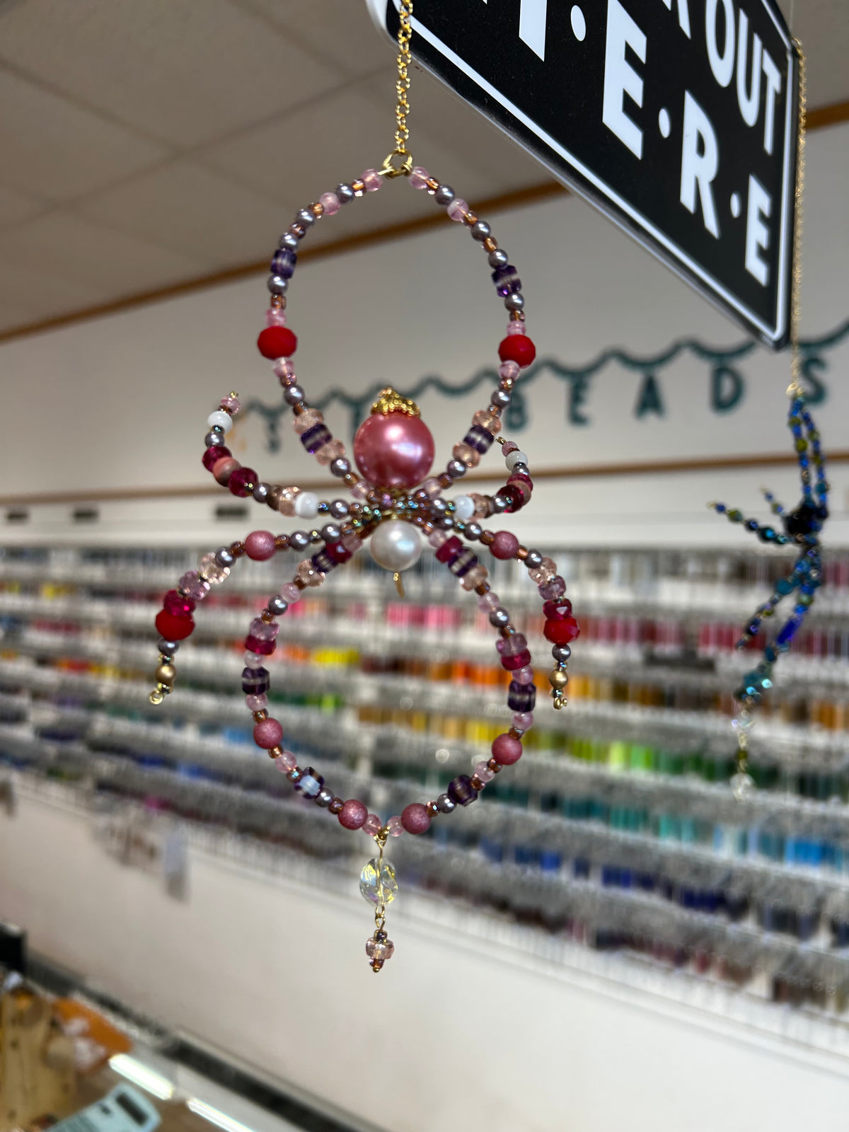 Beaded Spiders : Saturday Oct 31st 10am-12pm