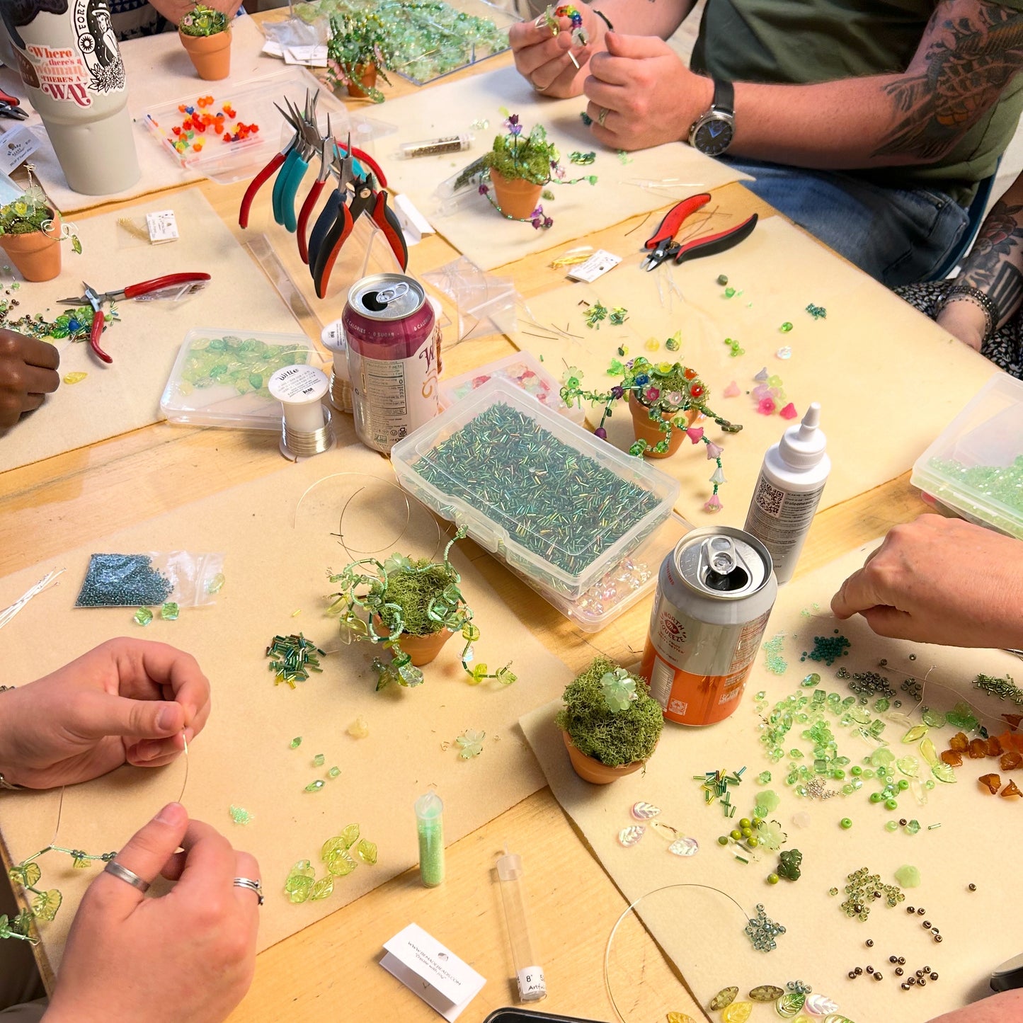 Beaded Plant Party