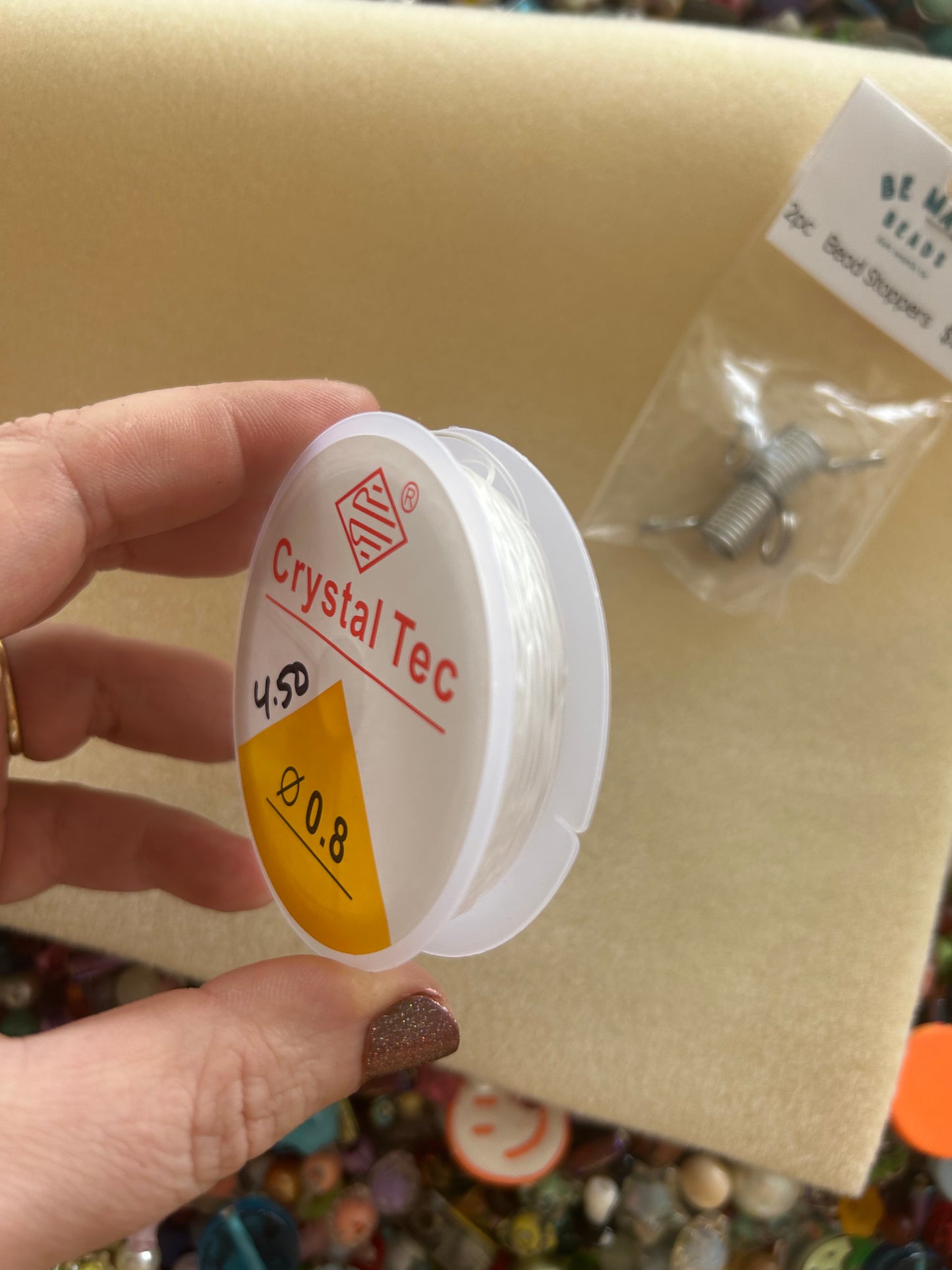 Bead Bin Bags : Glass, Acrylic, Dyed Quartz etc.