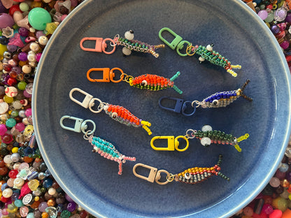 Beaded Fish Keychain Class : Saturday July 11th 1-3pm