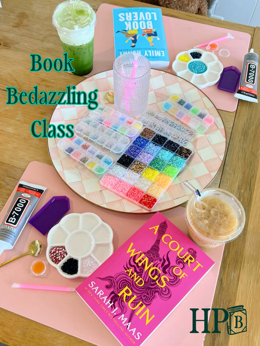 Book Bedazzling with Her Books