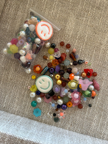 Bead Bin Bags : Glass, Acrylic, Dyed Quartz etc.