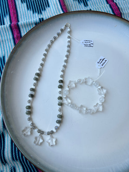 Full Moonstone and Amethyst Jewelry