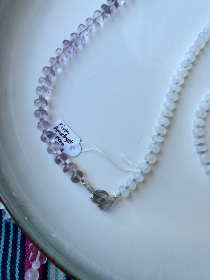 Full Moonstone and Amethyst Jewelry