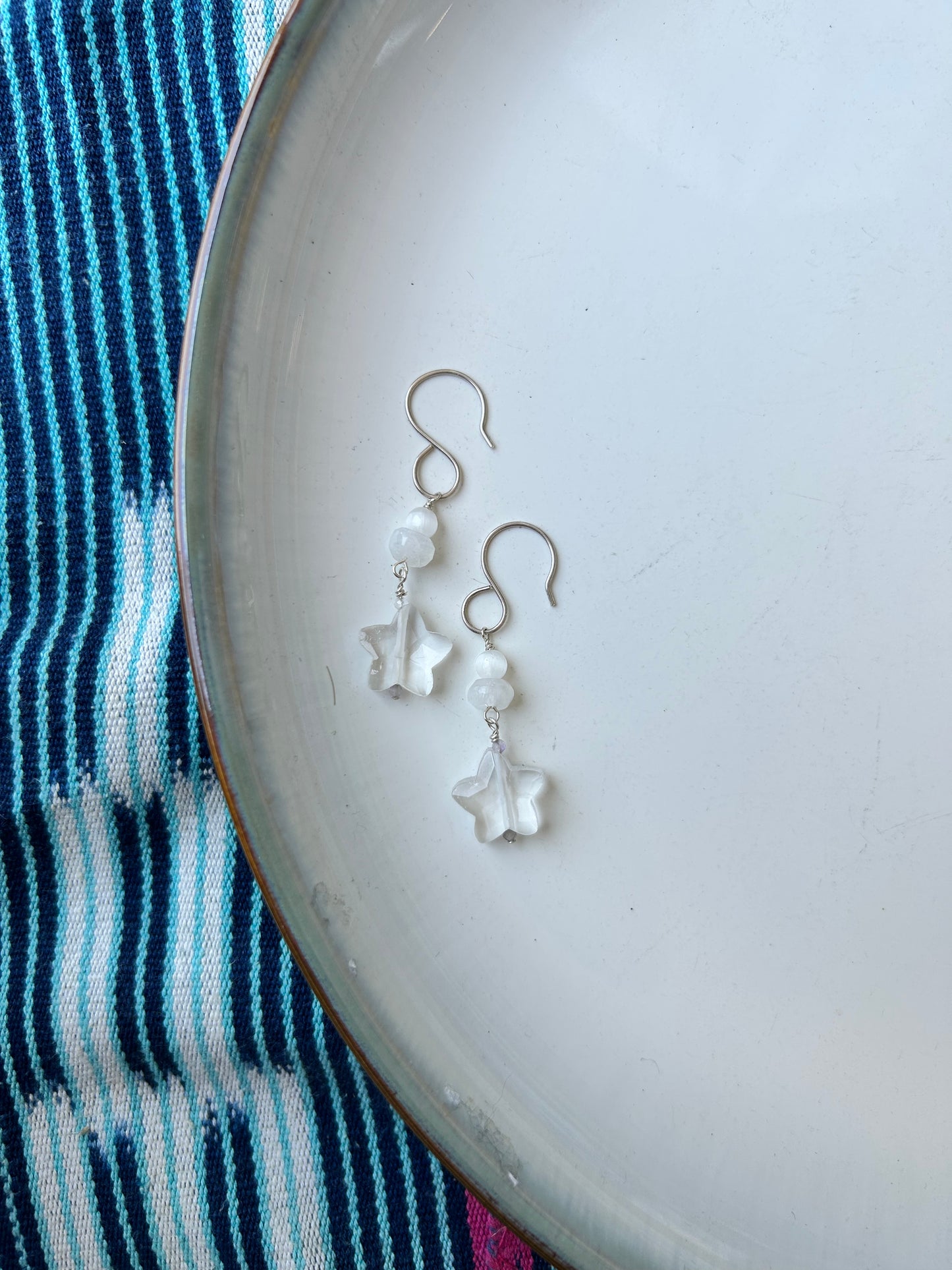 Full Moonstone and Amethyst Jewelry