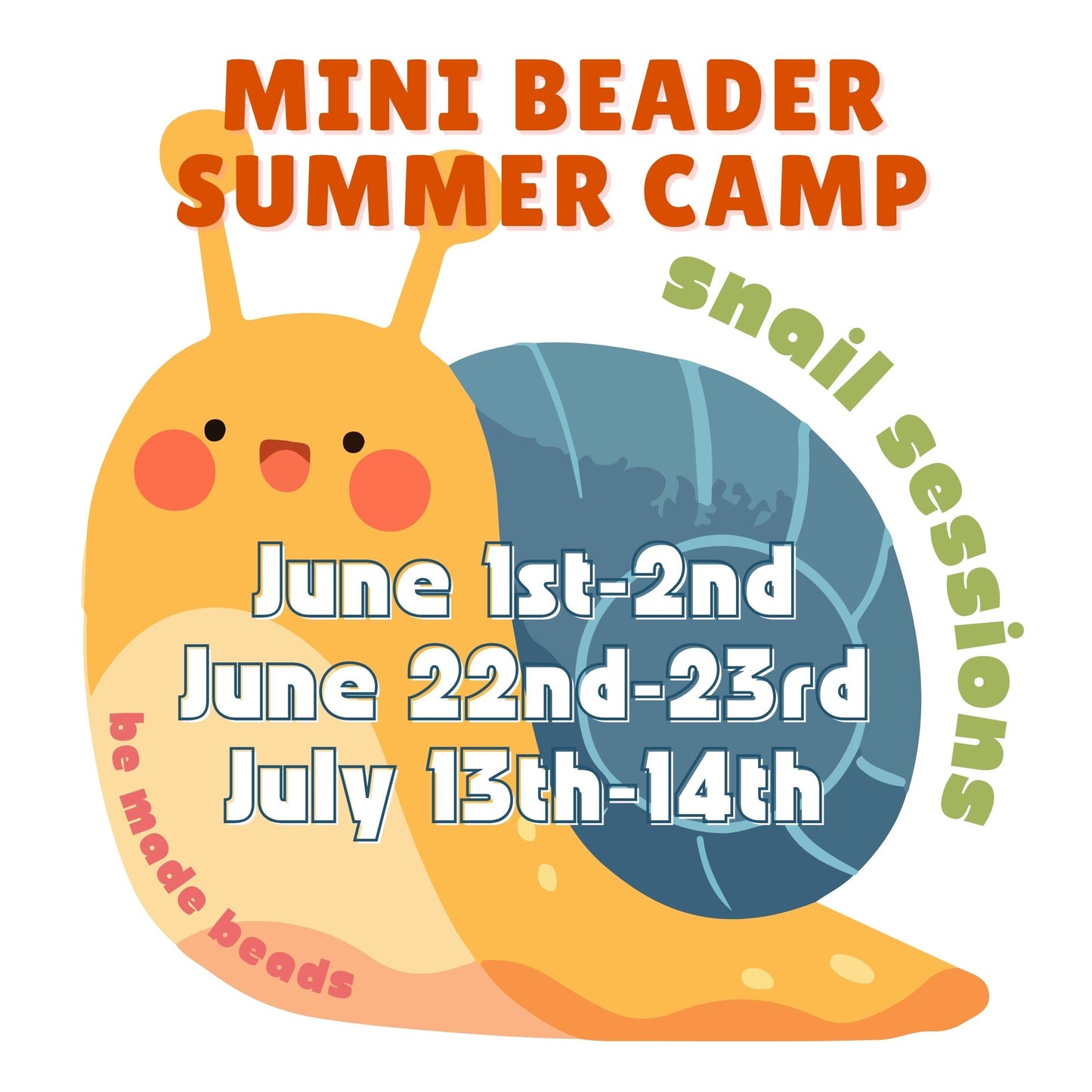 Mini Beader Sessions: ages 5-10